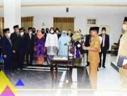 Walikota Bima Mutasi Rotasi Pejabat Lingkup Pemkot Bima