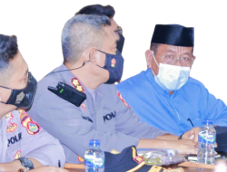 Kapolres Bima Hadiri Rakor Persiapan Pelaksanaan Percepatan Vaksinasi Covid-19 dengan Bupati Bima