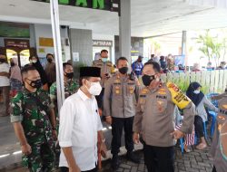 Wakapolda NTB Pantau  Vaksinasi di Puskesmas Gunungsari