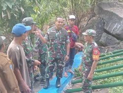 Dandim Bima Tinjau Pompa hidram Pertanian Mata Air So Sadundu Pidu