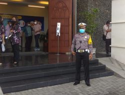 Polresta Terjunkan 79 Personil Amankan Giat Ibadah Minggu