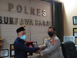 Bentuk Unit Pengumpul Zakat, Kapolres KSB Terima Kunjungan Ketua Baznas Sumbawa Barat