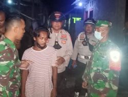 Cipta Kondisi Bulan Ramadan, Tiga Pilar di Wilayah Hukum Polsek Asakota Giat Patroli Malam