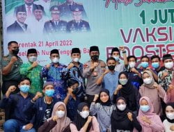 Polda NTB, PWNU dan Kemenag NTB Bersama Sukseskan Program 1 Juta Vaksinasi Booster