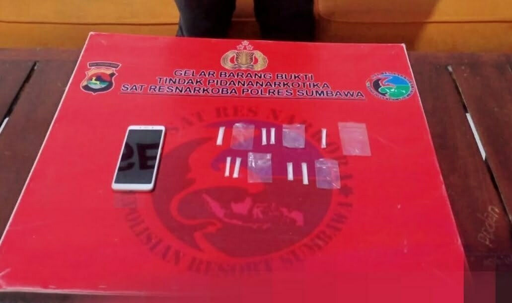 Miliki Sabu, Seorang Pria Asal Labangka Diringkus Tim Opsnal Resnarkoba Polres Sumbawa