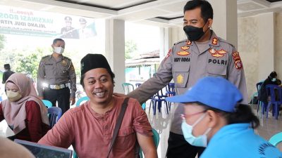 Jelang Idul Fitri, Polres Loteng Bersama PCNU dan Kemenag Gelar 1 Juta Vaksin Booster