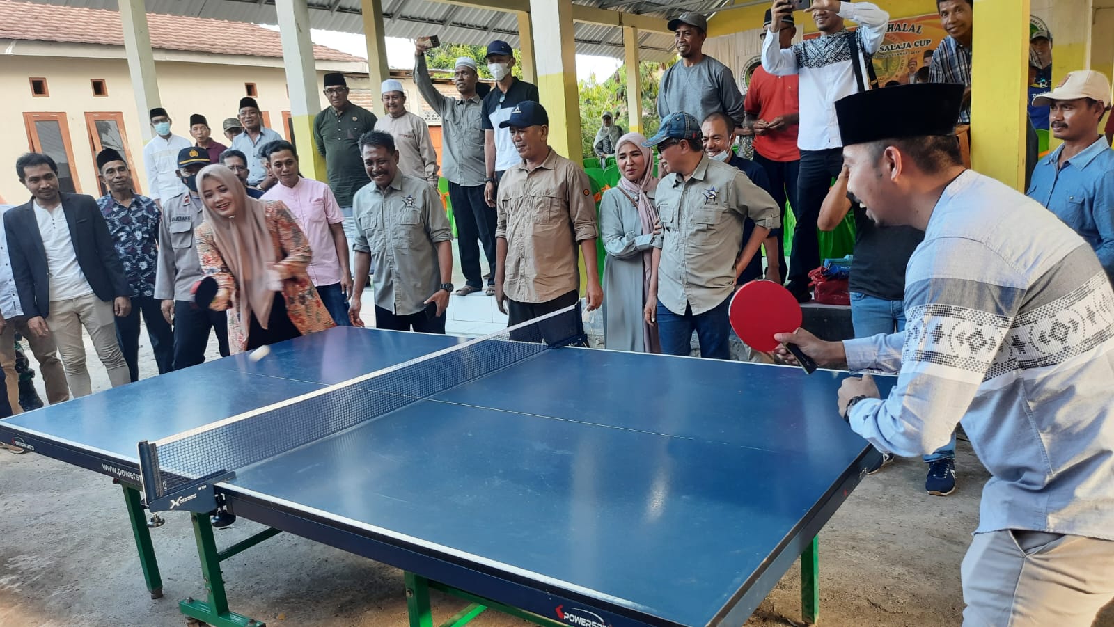 Bupati Bima Buka Turnamen Tenis Meja SALAJA Cup Sape - Lambu