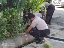 Jaga Lingkungan Tetap Bersih, Wakapolres Bima Pimpin Kurve Bersama di Lingkungan Mako