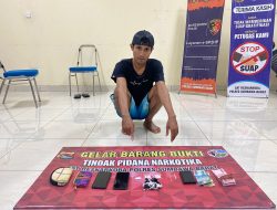 Satnarkoba Polres Sumbawa Barat Kembali Tangkap Seorang Pemuda Memiliki Narkoba Jenis Sabu Seberat 11,68 gram