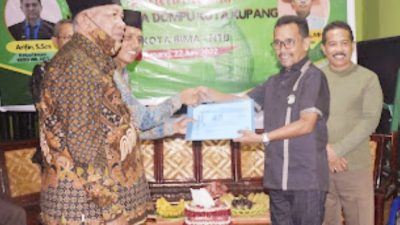 Berkunjung di Kupang, Walikota Bima Bantu 300 Juta Bagi Rumah Singgah KKBM