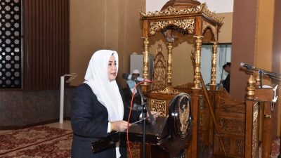 Hadir Bersama, Bupati dan Wabup Bima Shalat Idul Adha di Masjid Agung