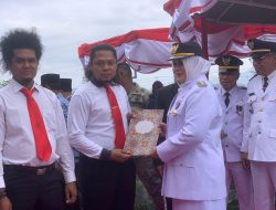 Momen HUT RI Ke-77, Tim Puma Polres Bima Kota Dapat Penghargaan Dari Pemkab Bima