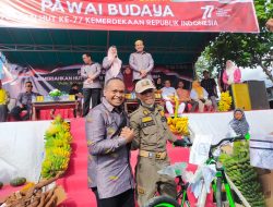 Dandim 1608 Bima Hadiri Meriahkan Pawai Budaya Sambut HUT RI Ke-77