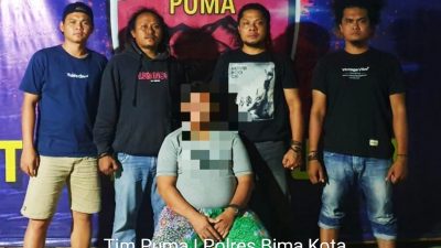 Pelaku Pembacokan di Sape Bima Berhasil Diringkus Tim Puma I Polres Bima Kota