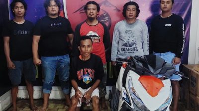 Pelaku Curanmor Berhasil Ditangkap Tim Puma 2 Setelah Beraksi di Lingkungan Gindi Kota Bima