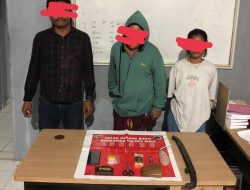 Miliki 6 Paket Sabu Siap di Edar, Tiga Tersangka Satu Perempuan Ditangkap Polisi