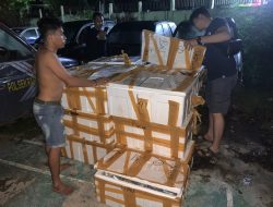 Polisi Gagalkan 19 Box Terumbu Karang Ilegal, BB Dilepas di Teluk Bima