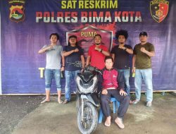 Penadah Sepeda Motor Curian, Pria di Bima Ditangkap Tim Puma I Polres Bima Kota 