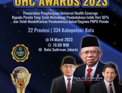 Lagi.! Pemerintah Kota Bima Raih Penghargaan UHC Award 2023