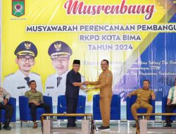 Mempercepat Pertumbuhan Ekonomi, Wali Kota Bima Hadiri Musrenbang RKPD Kota Bima Tahun 2024