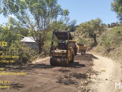 Komitmen Bupati Bima dan Gubernur NTB, Pemeliharaan Jalan Lintas Sai Sampungu Mulai Dikerjakan