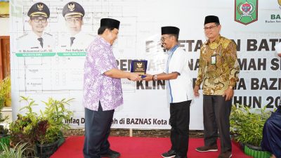Wali Kota Bima Muhammad Lutfi: Pembangunan Rumah Sehat Baznas Kota Bima Mulai Dibangun, Jadi yang Pertama Kali di NTB