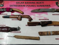 Bawa Senjata Tajam, 7 Penonton MXGP Samota Sumbawa Diamankan Polisi