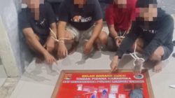 Satresnarkoba Polres Lombok Tengah Tangkap Empat Terduga Pelaku Tindak Pidana Narkotika