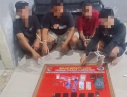 Satresnarkoba Polres Lombok Tengah Tangkap Empat Terduga Pelaku Tindak Pidana Narkotika