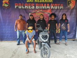 Ungkap Kasus Curanmor, Tim Puma I Polres Bima Kota Ciduk Terduga Pelaku di Piong Bima