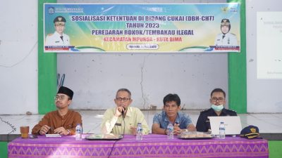 Asisten II Buka Sosialisasi Peredaran Rokok dan Tembakau Ilegal di Tingkat Kecamatan