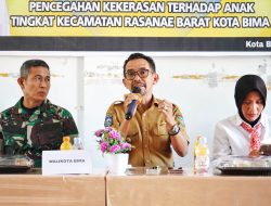 Wali Kota Bima Hadiri Sosialisasi Pencegahan Kekerasan Terhadap Perempuan dan Anak Tingkat Kecamatan Rasanae Barat Tahun 2023