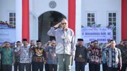 Pimpin Apel Gabungan Perdana, Pj Wali Kota Bima Mohammad Rum: Banyak Hal Yang Menjadi PR Bersama