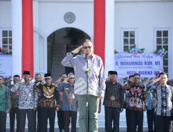 Pimpin Apel Gabungan Perdana, Pj Wali Kota Bima Mohammad Rum: Banyak Hal Yang Menjadi PR Bersama