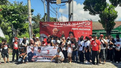 Ganjar-Mahfud Dapat Dukungan Insan Pariwisata Lombok