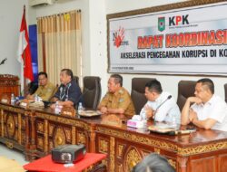 Pj Walikota Bima Hadiri Rapat Koordinasi Akselerasi Pencegahan Korupsi dengan Kasatgas Korupsi KPK RI