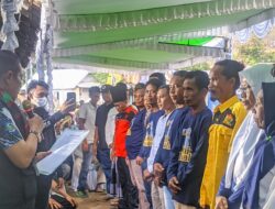 Aji Rum-Umi Innah Lantik Tim Pemenangan Amanah Kelurahan Paruga