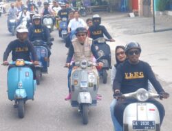 Komunitas Vespa Kota Bima Sepakat Menangkan Pasangan Aji Rum – Umi Innah