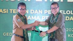 Asisten II Hadiri Exhibition dan Awarding Kompetisi Bima Inovasi Tenun dan Bank Sampah Bersama PT Penggadaian Bima