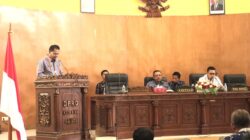 Rapat Paripurna DPRD Tentang Raperda 2025, Pj Sekda Sampaikan Jawaban Walikota Bima