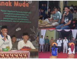 Ngopi Bareng di Ambalawi, Bupati dan Wakil Bupati Bima Jaring Aspirasi Anak Muda