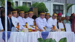 Walikota dan Wawali Bima Hadiri Upacara Peringatan Hari Jadi Bima Ke-385